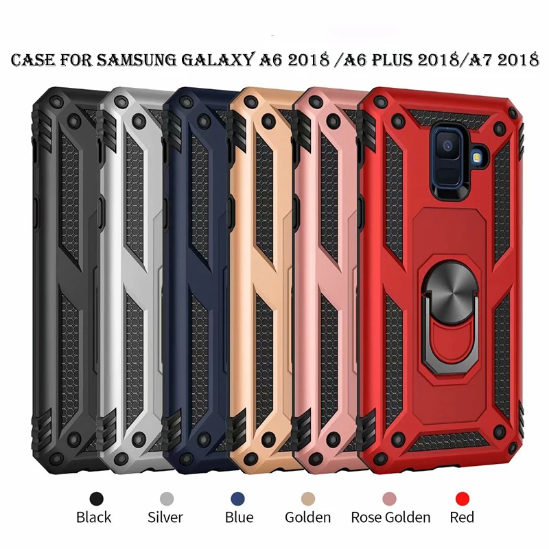 Магнитный Автомобильный держатель Подставка-чехол для samsung Galaxy A9 2018 чехол
