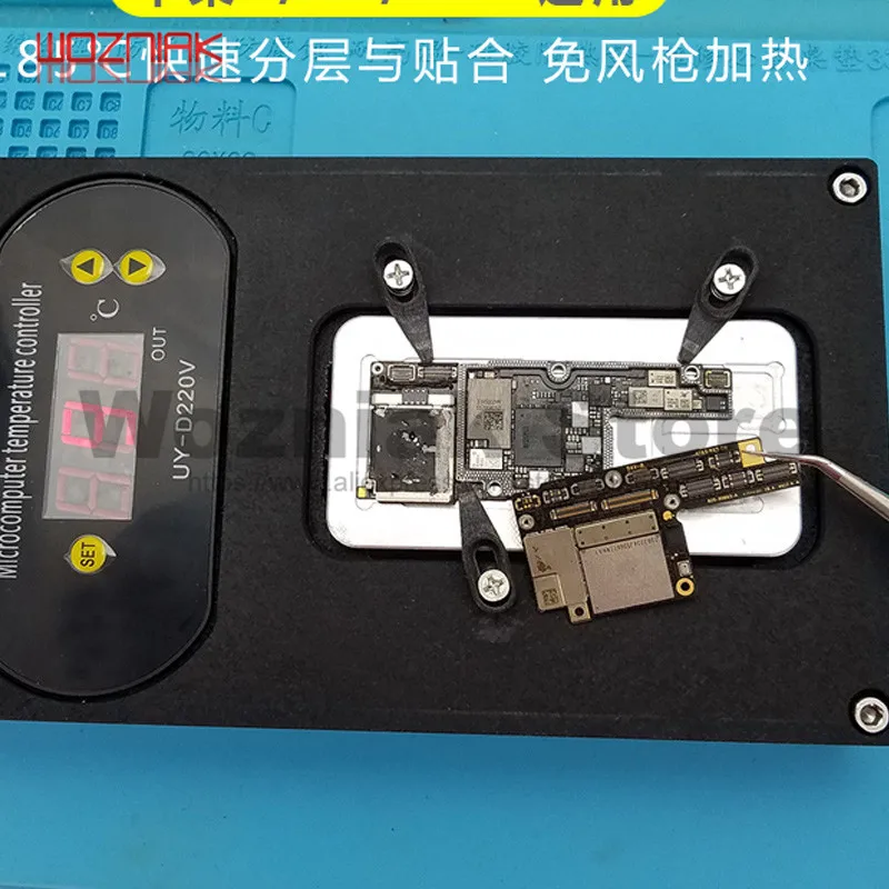 Возняк Многофункциональный нагревательный стол для IPHONE X XS MAX материнская плата