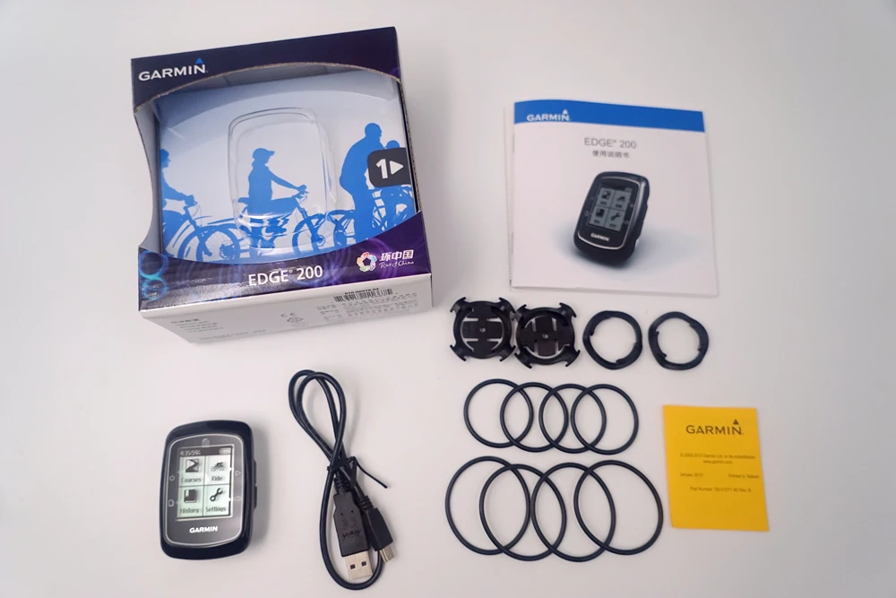 Велосипедный компьютер Garmin Edge 200 с GPS спидометр для велосипеда держатель