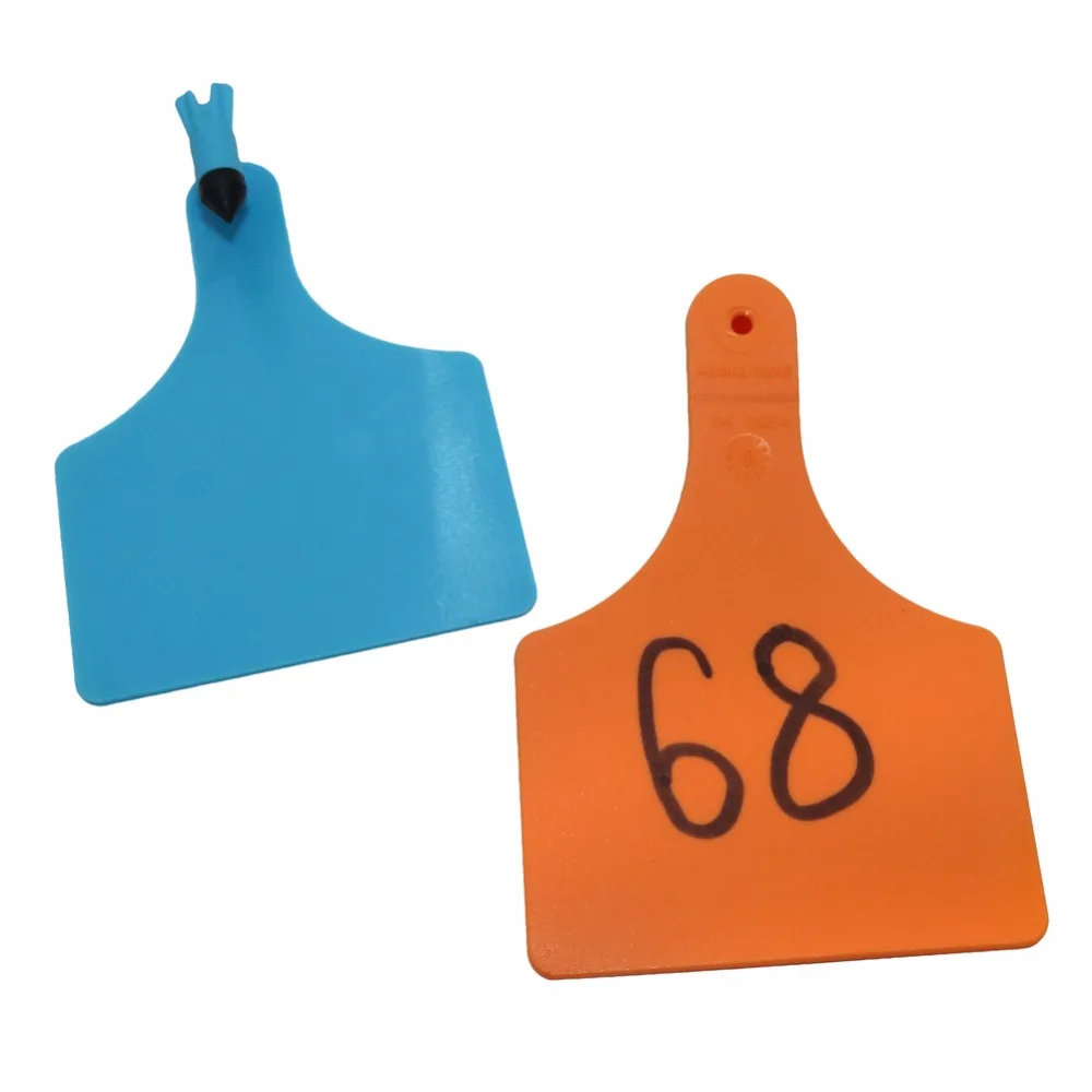 10 шт. большая копилка для ушей крупного рогатого скота идентификационная карта