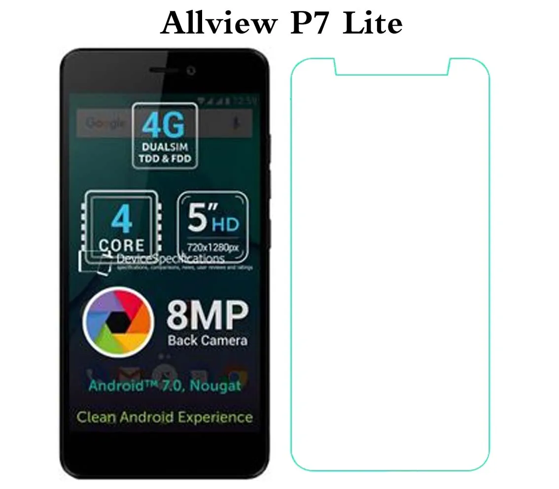 Универсальная пленка из закаленного стекла для Allview X3 Soul Lite/P7 Lite/P6 LITE/A8 LITE Защита экрана для Allview P9 energy MINI