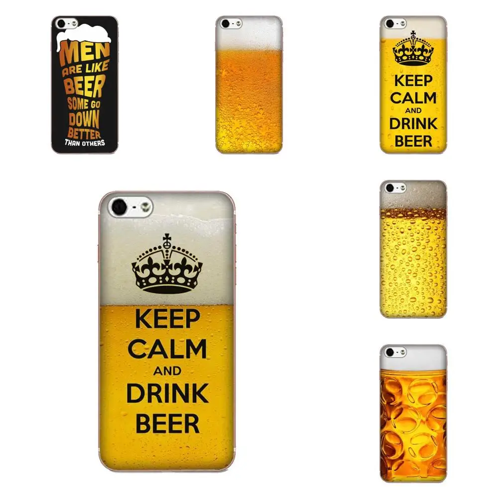 Keep Calm And Drink Beer мягкий чехол для телефона Galaxy A3 A5 A7 On5 On7 2015 2016 2017 Grand Alpha G850 Core2 Prime S2