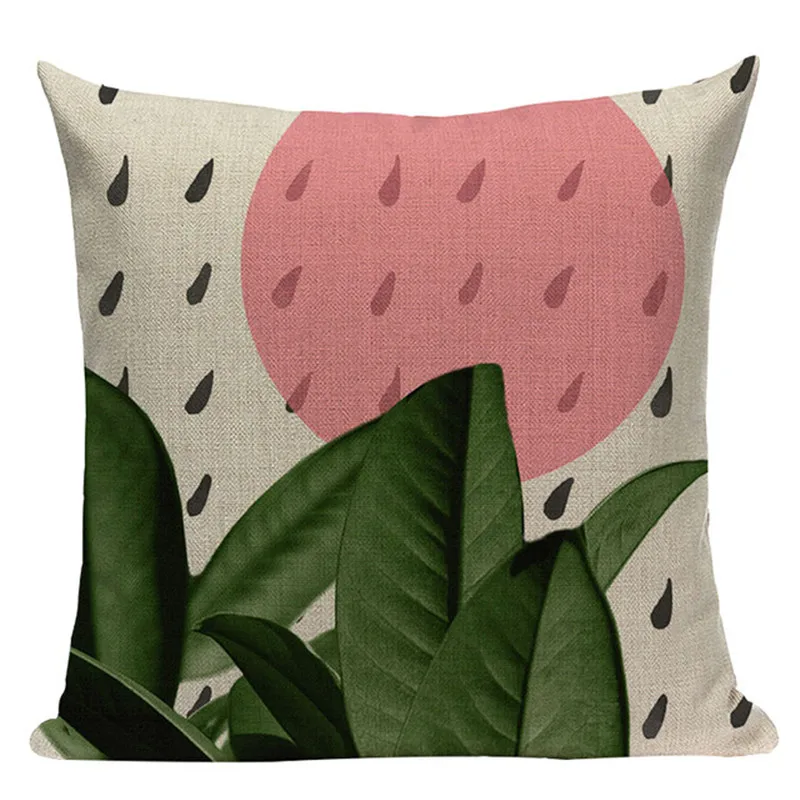 Animal Cushion Covers decorative pillows panda Bird fox Pillowcase Square Sofas Printing Pillow Cover Custom throw | Дом и сад