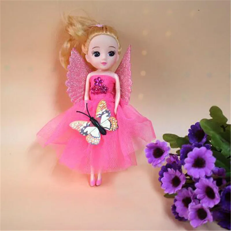 1 шт. мини маленький ангел кукла игрушки Маленькая подвеска милая девочка