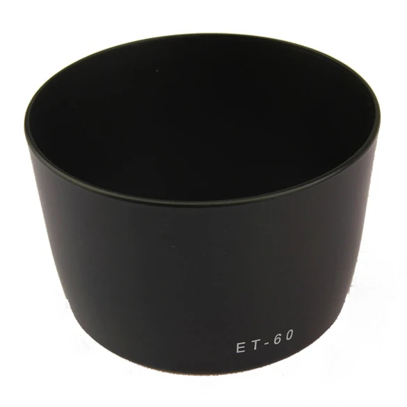Черная сменная бленда для объектива Canon EF S 55 250 мм F/4 5 6 IS ET 60 ET60 600D ES88 HB|lens hood for canon|lens
