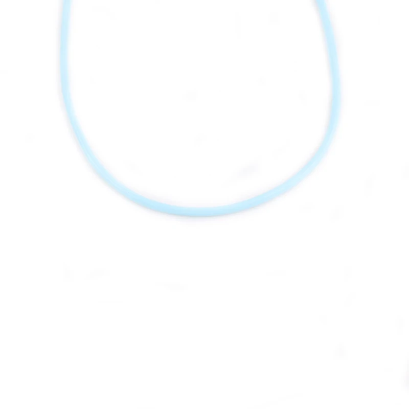 sky blue AIFEILI кожа и силикагель шнур шнурки подвеска Винт блокировки Мода для Для женщин Jewelry колье веревка Цепочки и ожерелья - Окраска металла: sky blue