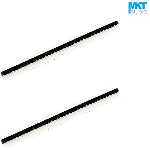 Позолоченный штырьковый разъем PTH 1x40P для Arduino 15 мм 17 19 100 шт.|cable retract|cable playercable usb to