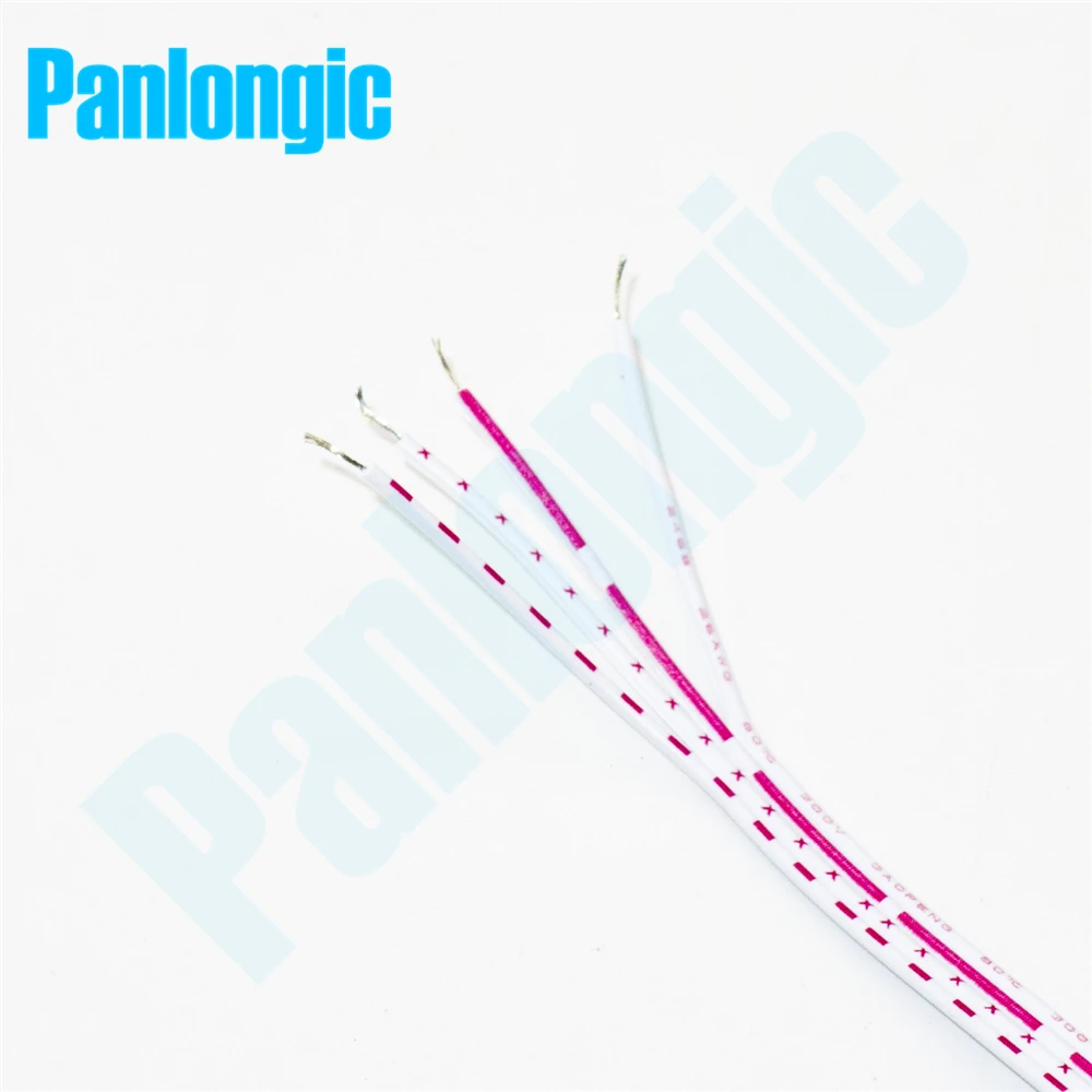 Panlongic 1 метр 4Pin Электрический провод 4P ПВХ Электронный Кабель 26 # 26AWG для