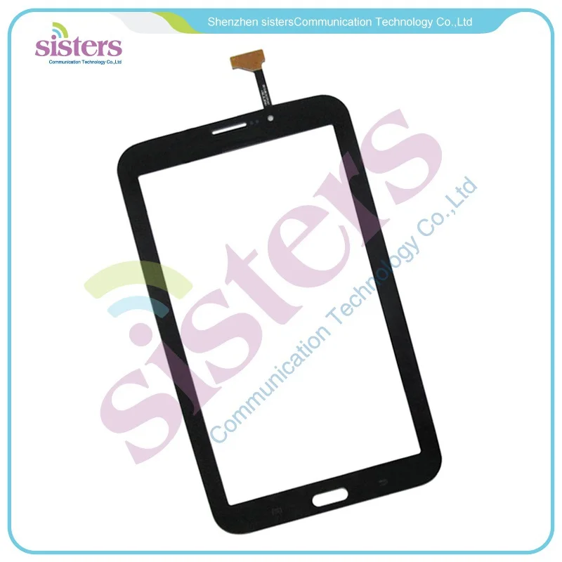 

10PCS/LOT Wholesale High quality Touch Screen Digitizer For Samsung Galaxy Tab 3 7.0 T211 Black/White + Free shipping