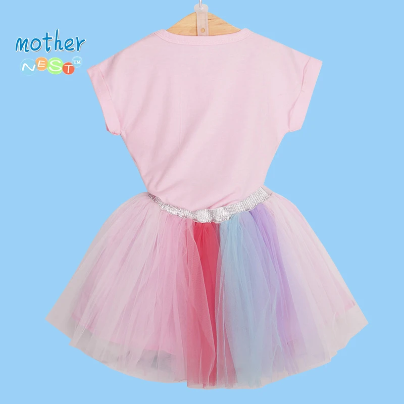 Одежда с единорогом для мамы и дочки комплекты из 2 предметов розовыми топами