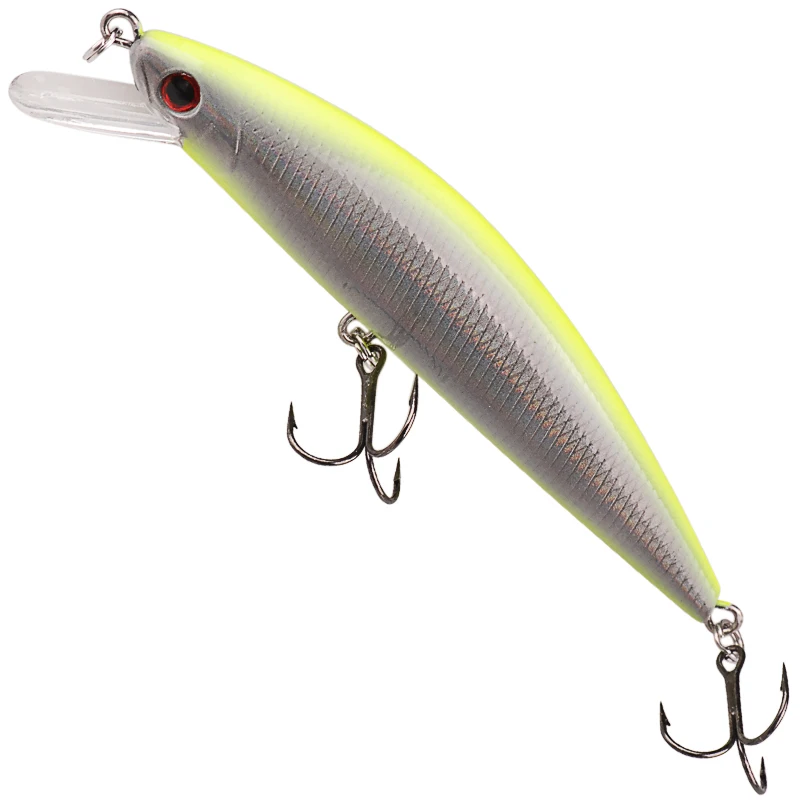 Блесна Smart Bait 118 мм 41 3 г 3D рыболовные приманки с глазами французские крючки VMC