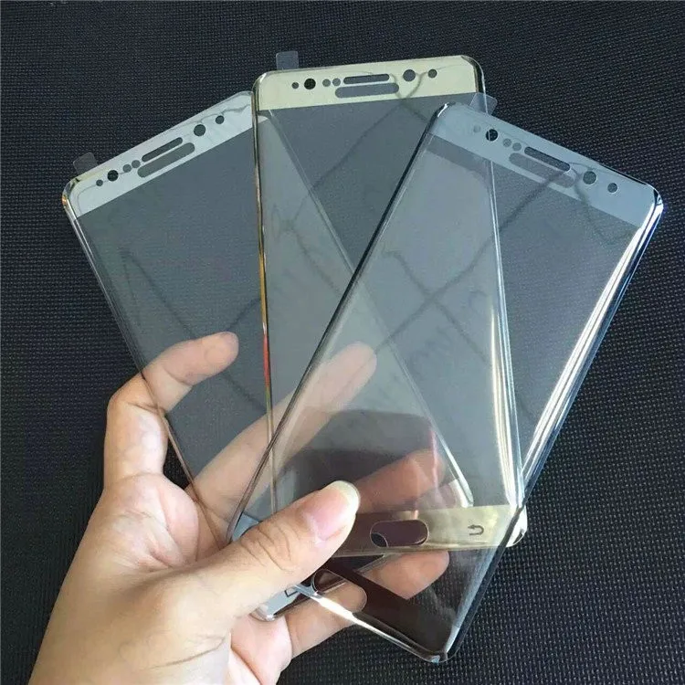 Новинка 2017 закаленное стекло с полным покрытием для Samsung Galaxy s6 s7 Edge s8 s9 plus Защитная