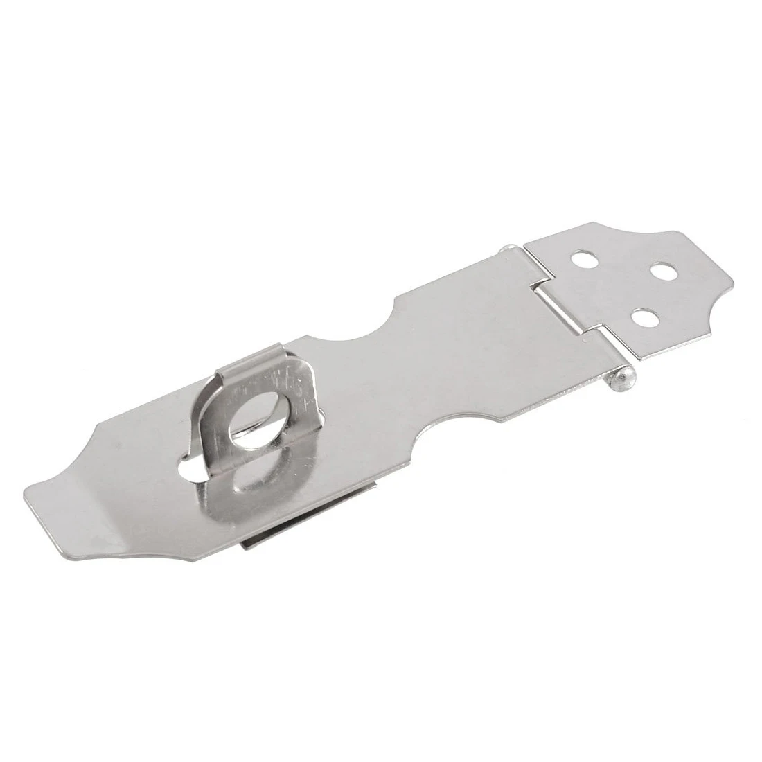 Шкаф безопасности замок двери защелка Серебряный тон Hasp штапель 4 1&quot |