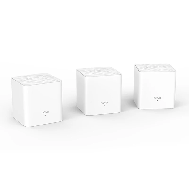Tenda Nova MW3 беспроводной Wifi сетчатый маршрутизатор AC1200 двухдиапазонный 2,4 ГГц/5,0 ггц Wifi ретранслятор сеточная WiFi система приложение Дистанционное управление на английском языке