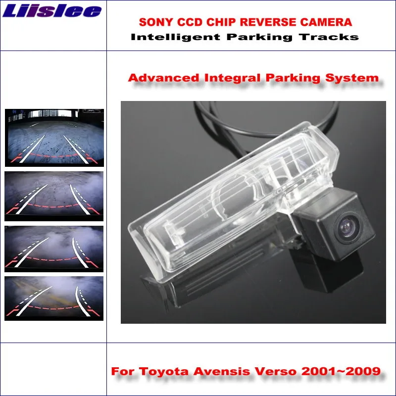 

Liislee HD CCD SONY Rear Camera For Toyota Avensis Verso 2001~2009 Intelligent Parking Tracks Reverse Backup / NTSC RCA AUX