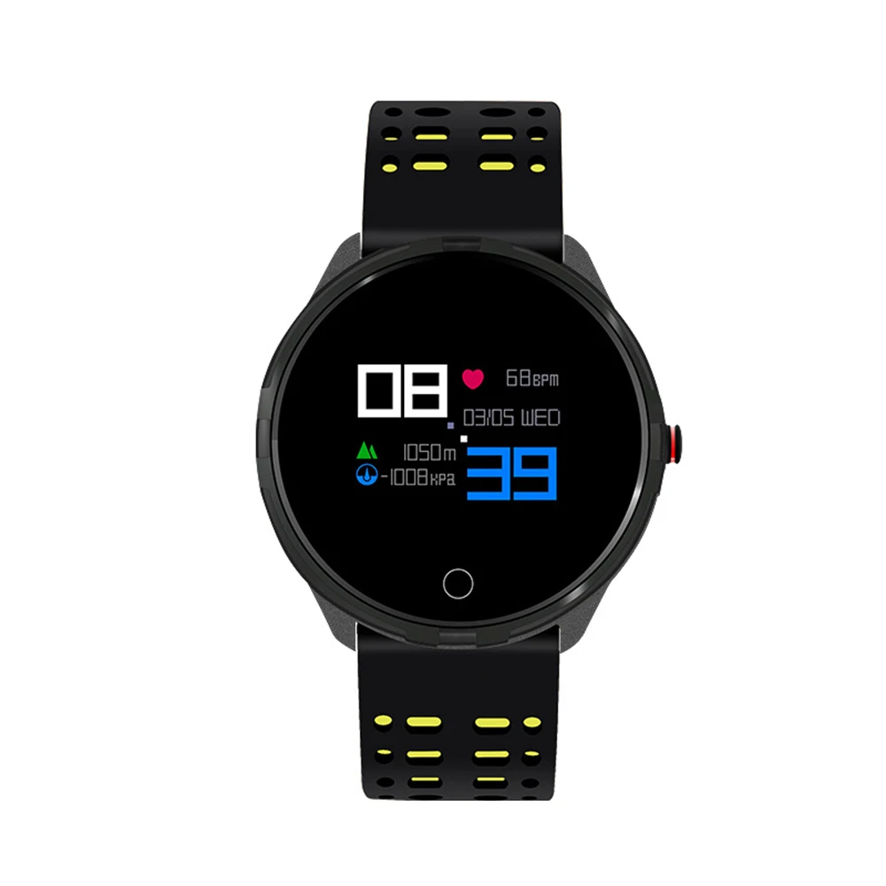 New Utility 1.04" Color Screen Smart Sport Bracelet Band Bluetooth Watch Heart Rate Sleep Detection Fitness Tracker Pedometer |