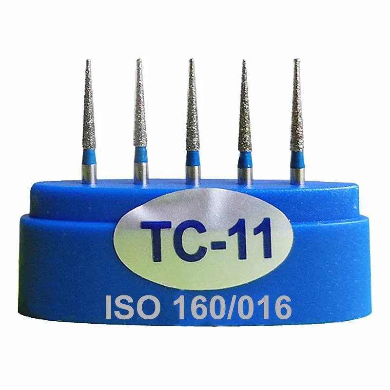 15 шт. Стоматологические алмазные буровые ранцы фрезер для высокоскоростного