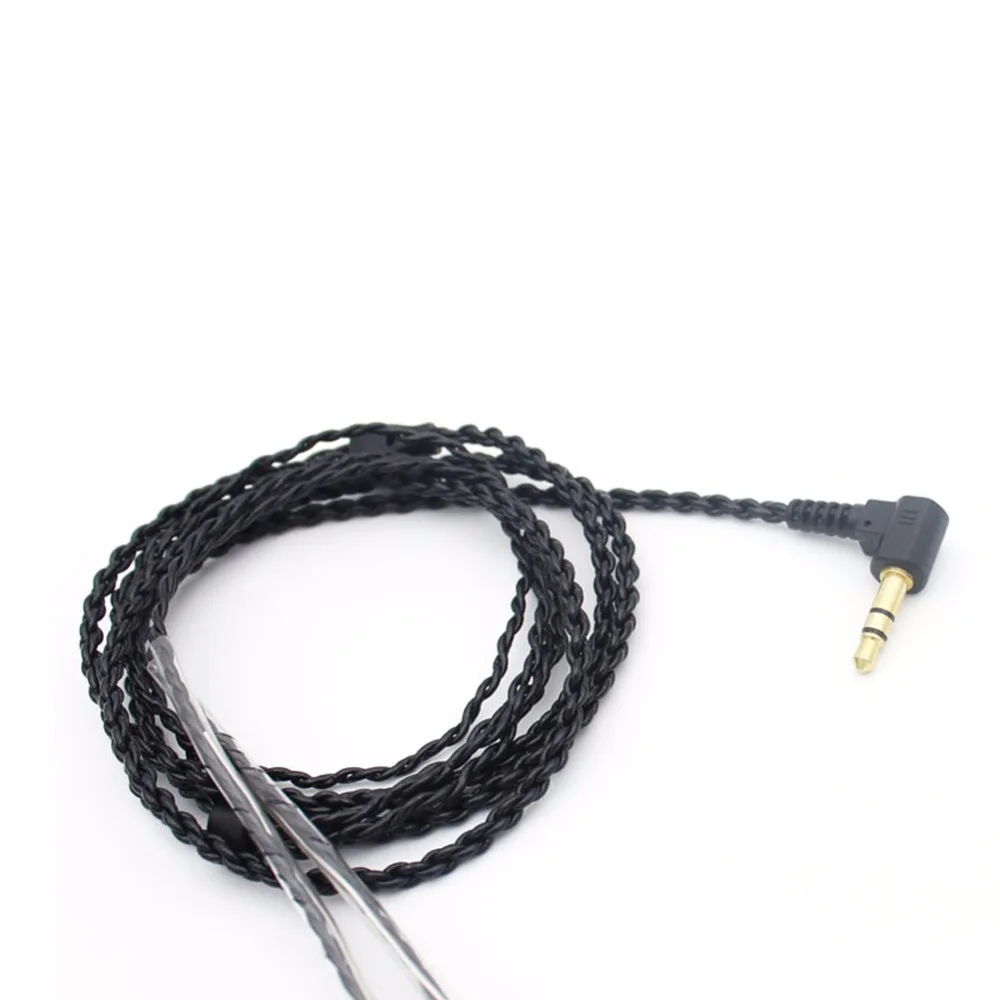 Холдейн DIY наушников обновления кабели 0,78 мм 2 Pin кабель для 1964 w4r um3x es3 es5 наушники