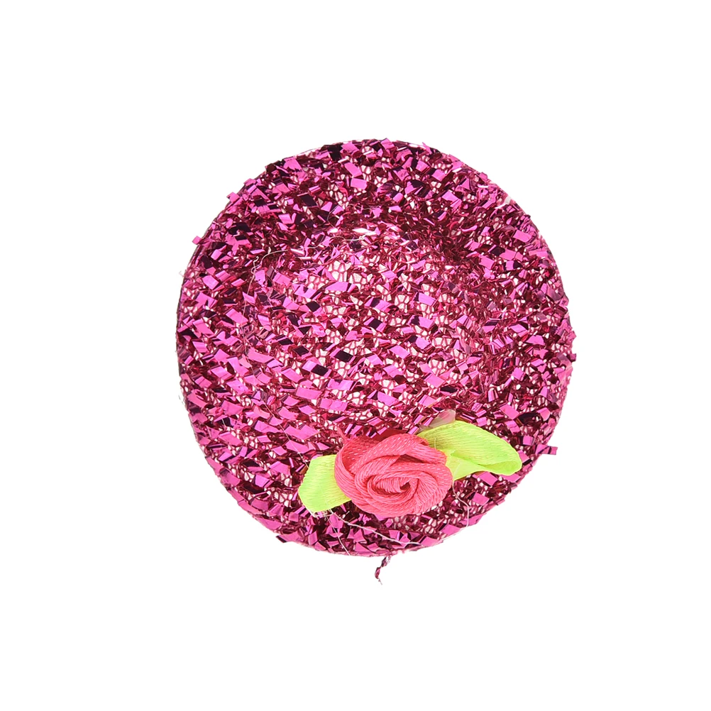 Милый модный стиль мини кукла шляпа с блестками аксессуары для 11 дюймов куклы