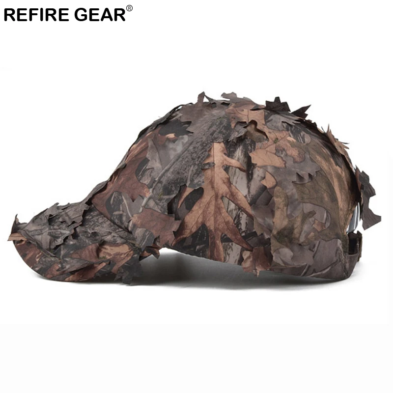 Камуфляжная кепка ReFire Gear для мужчин быстросохнущая уличная Кепка с изображением