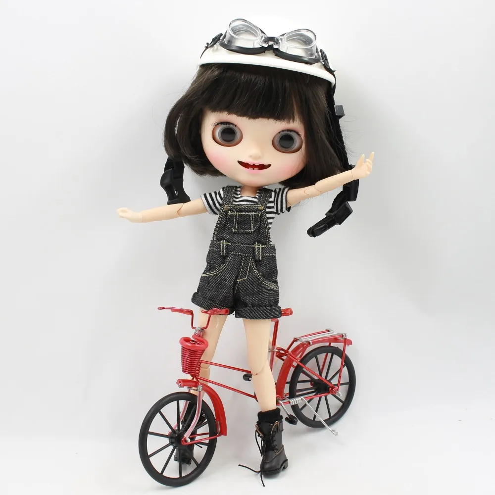 Blyth кукла ледяной шлем очки для jecci five Прохладный подарок игрушечный шлем