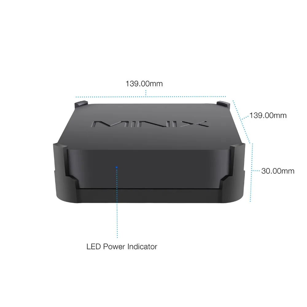MINIX Новый NEO J50C 4 объемом памяти Гб/64GB официальная WINDOWS 10 PRO серии мини ПК Intel Pentium