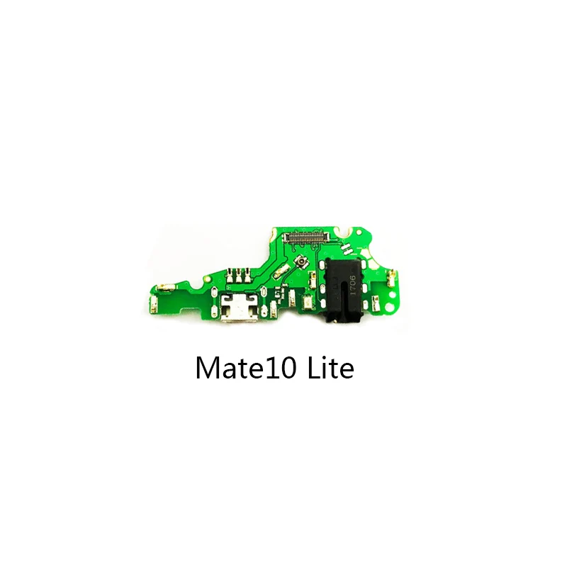 Mate10 Lite USB док-коннектор, зарядный порт зарядное устройство гибкий кабель для huawei mate 7 8 9 10 mate 10 Pro Lite mate S разъем для наушников гибкая лента - Цвет: Mate10 Lite