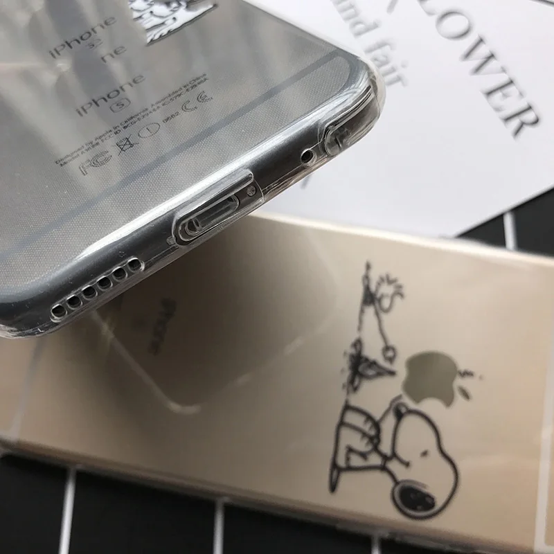 Чехол для iPhone 5S случаи ясно ТПУ на Apple SE 6 6S Plus силикон прозрачный защитный Обложки