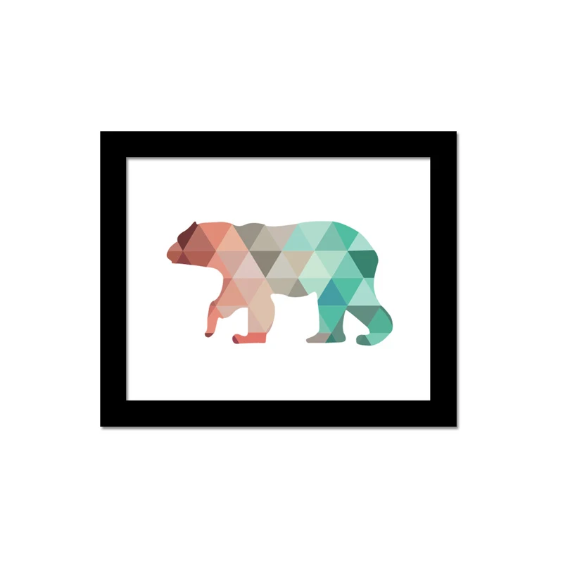 Современный скандинавский минималистичный Триптих уникальный дизайн