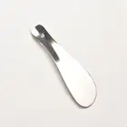 1 шт. 18,8 см серебристый цвет Профессиональный металлический рожок для обуви из нержавеющей стали ложка рожок для обуви подъемник для обуви