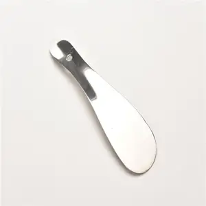 1 шт. 18,8 см серебристый цвет Профессиональный металлический рожок для обуви из нержавеющей стали ложка рожок для обуви подъемник для обуви