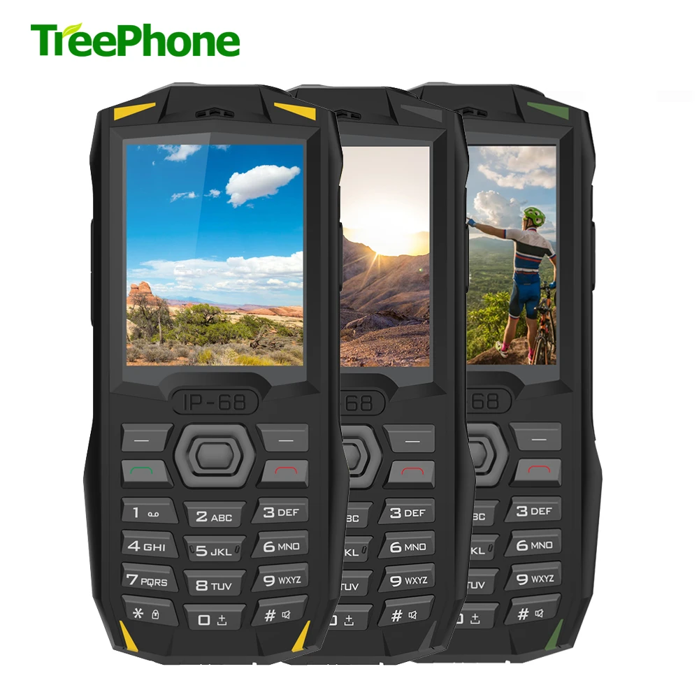 Blackview BV1000 IP68 tri доказательство 2 4 дюймов мобильного телефона 3000 мАч громкий