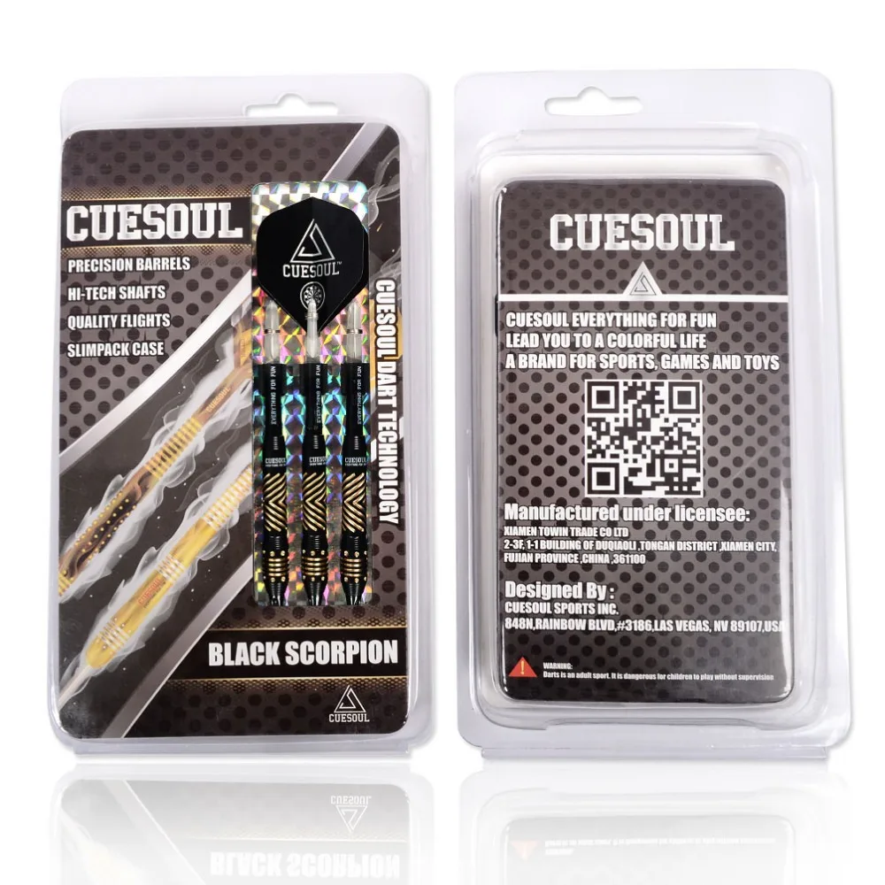 

CUESOUL Soft Tip Darts With slim Case and Unique Designed CSBCD001