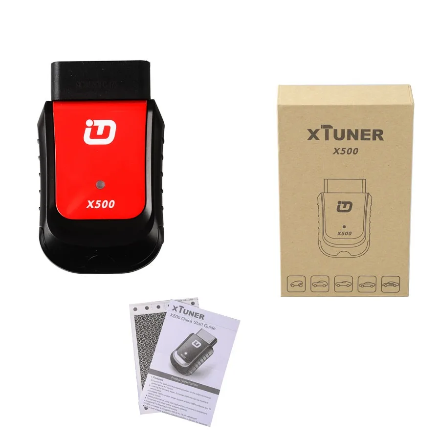Бесплатная DHL! xTuner X500 Android автомобильный сканер диагностический инструмент OBDII ABS