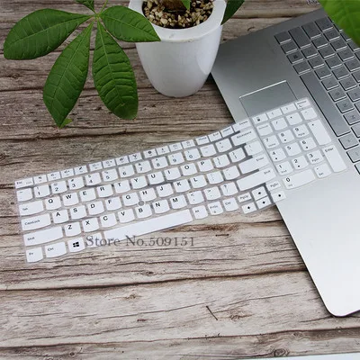 White Для 15,6 дюймов новые lenovo ThinkPad P51s P52S E580 E585 T590 E590 L580 Мягкая Силиконовая защита для клавиатуры ноутбука крышка - Цвет: White