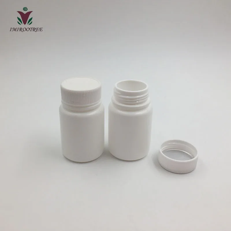 30 куб. См г HDPE белые круглые фармацевтические бутылки для таблеток с винтовой
