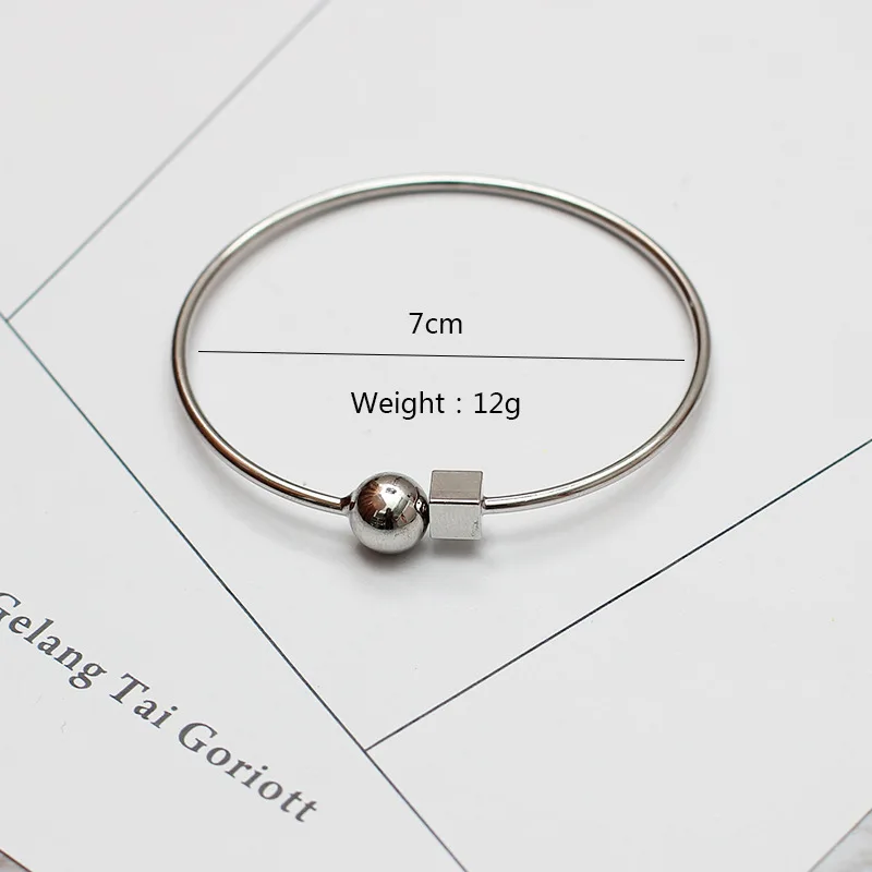 FOMALHAUT Горячая Мода ювелирные изделия новый дизайн простой круглый шар квадратный