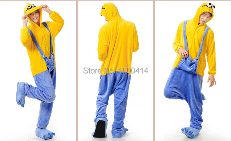 Мультфильм Аниме унисекс взрослый карнавальный костюм Гадкий я Миньоны