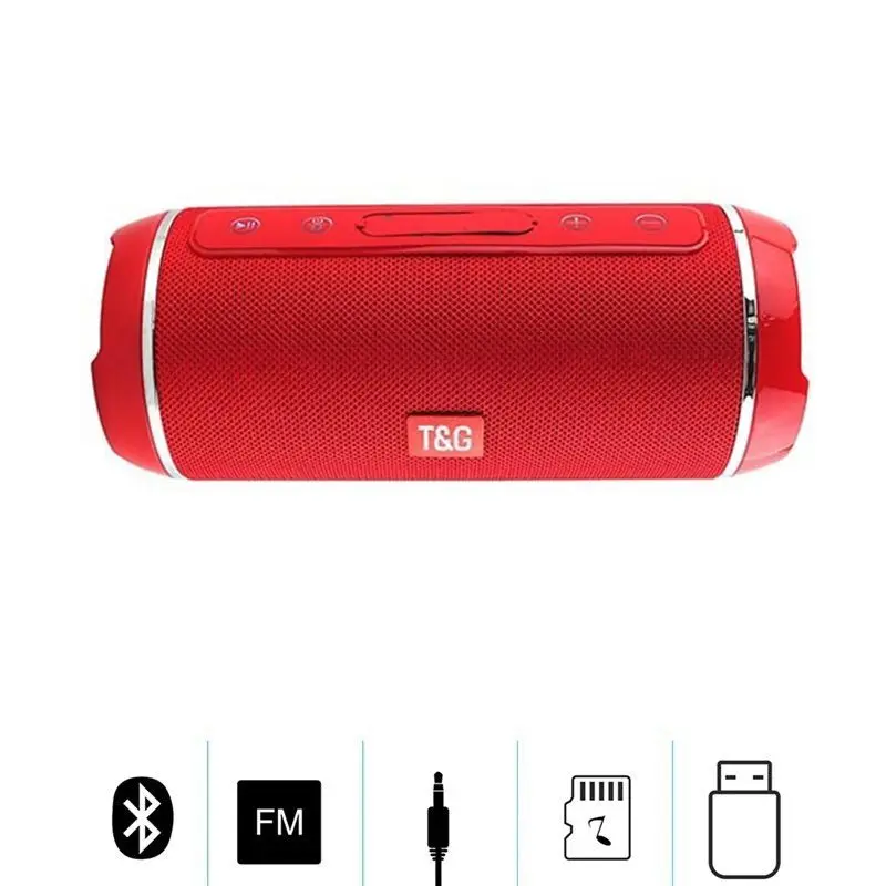 TG116 Bluetooth динамик открытый водонепроницаемы переносной Колонка 10 Вт бас стерео