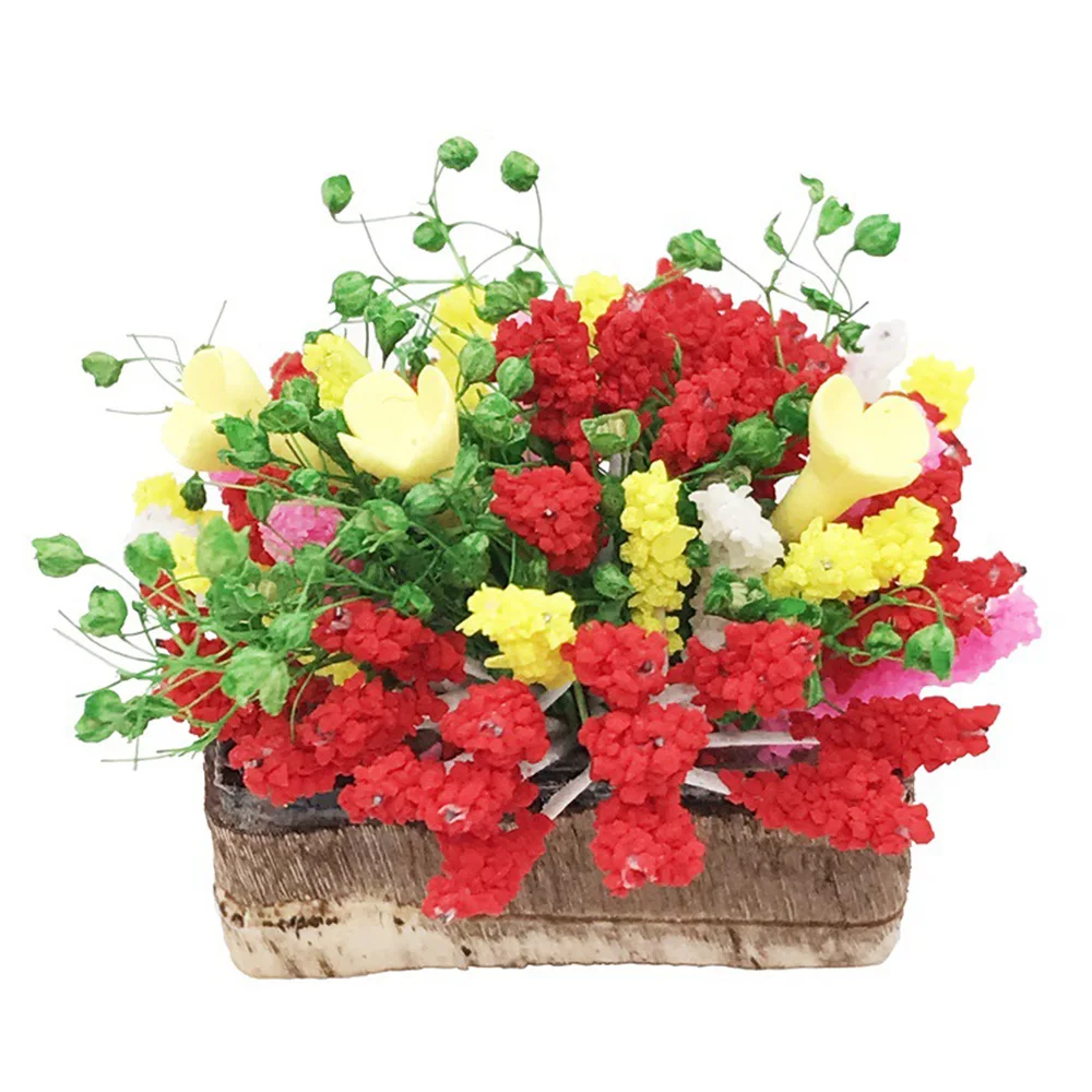 

Миниатюрные аксессуары для кукольного домика, миниатюрное растение в горшке, Цветочная модель для гостиной, игрушки для украшения кукольно...