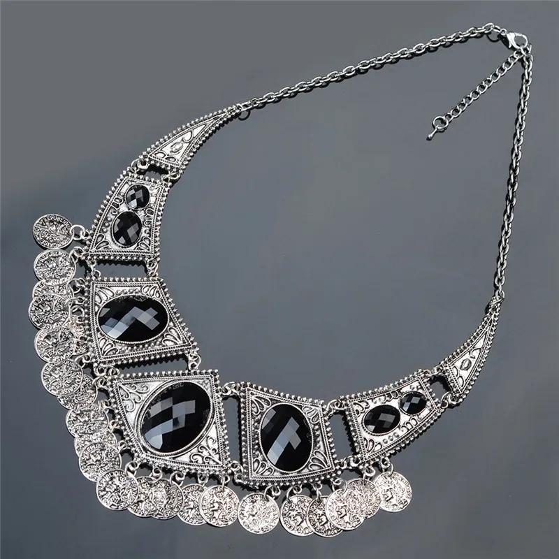Модное черное винтажное ожерелье чокер IMIXLOT для танца живота|jewelry choker necklace|fashion