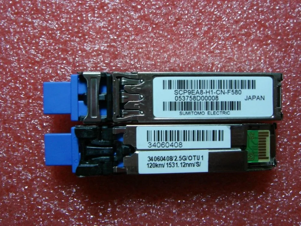 

Оригинальный SCP9EA8-H1-CN-F580 531.12nm-125M ~ 2,67 Gbps-0dBm-4dBm -- 28dBm-