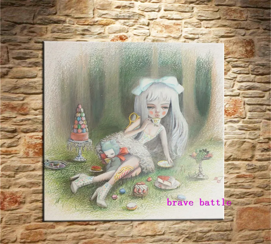 Mark Ryden детский необычный холст для живописи Тёмный мир гостиная спальня домашний