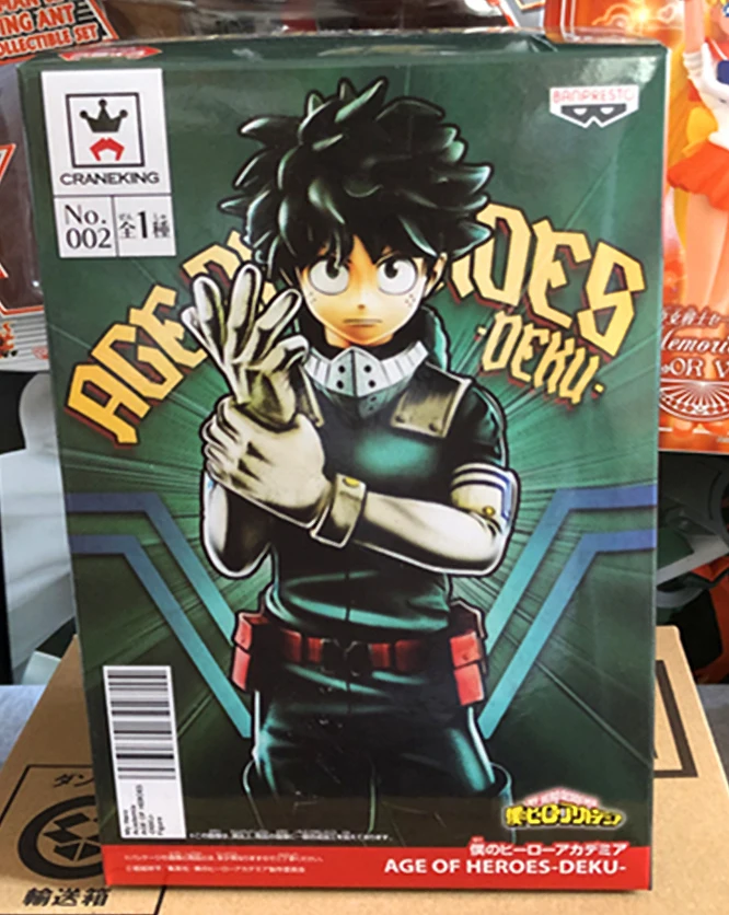 PrettyAngel Подлинная фигурка баното из героев моя геройская Академия DEKU Izuku Midoriya