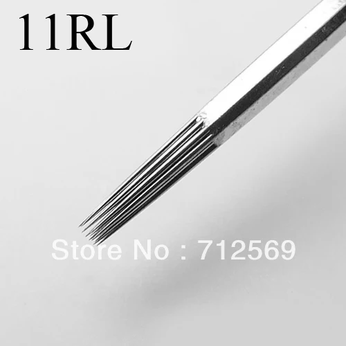 Профессиональный татуировки иглы 11RL 50 шт|tattoo sewing needle|needle for cross stitchneedle threader |