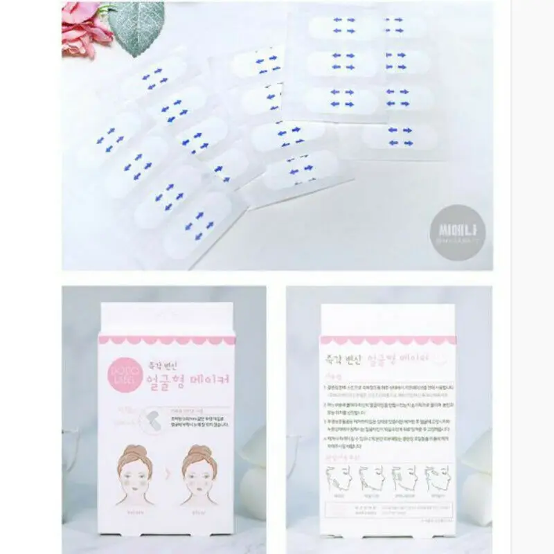 40 шт./кор. секретная Липкая лента эффективный стикер для лица Тонкий Невидимый