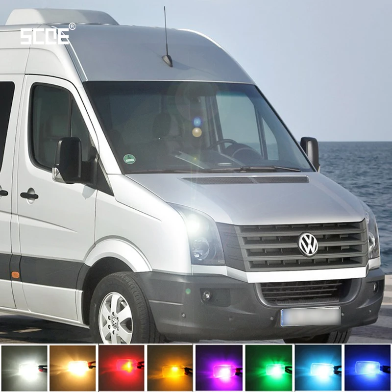Для Volkswagen Crafter Beetle Eos Fox SCOE 2015 2X 12SMD светодиодный передний парковочный фонарь