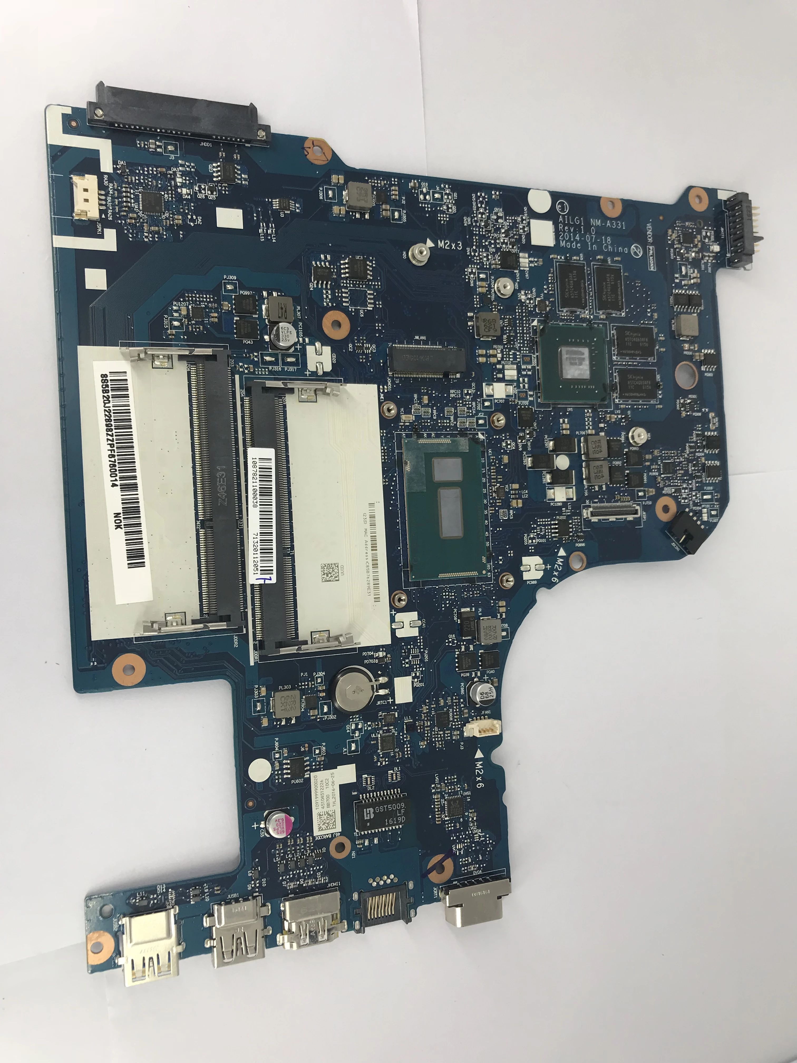 NM-A331 для Lenovo G70-80 B70-80 Z70-80 Z70-70 CPU материнская плата AILG I5-5200U Rev1.0 DDR3L тест 100%