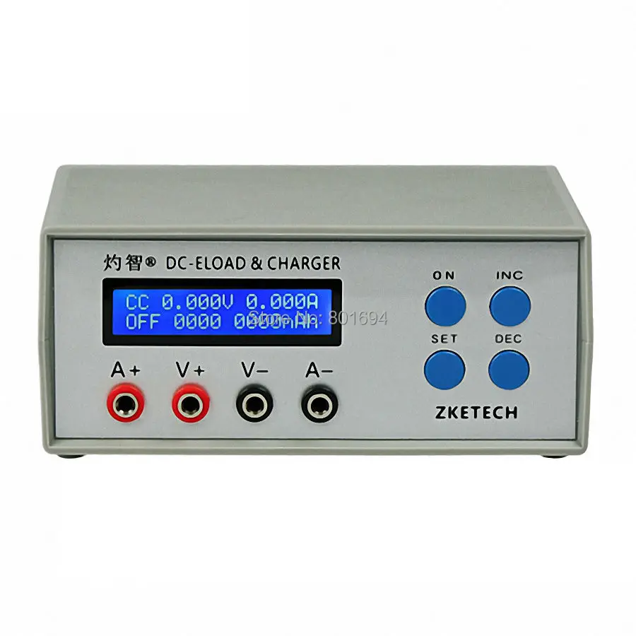 EBC-A05+ тест емкости батареи er 5V12V24V портативный измеритель мощности электронный тест нагрузки 0-10 В зарядка 3A и 0-30 в разрядка 5A