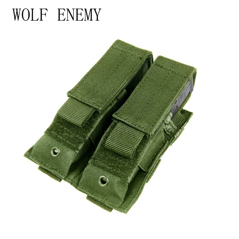 Новинка тактический зажим Molle двойная Магнитная сумка для магазина с зажимом
